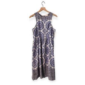 Everly Sleeveless Mandala Print Summer Dress